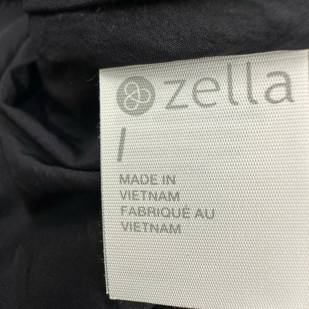 Zella Packable Black Quilted Vest New! - Picture 13 of 14